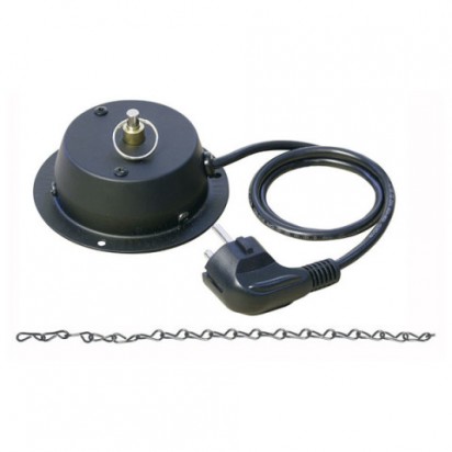 Showtec Mirrorball Motor until 30cm, &Chain and Plug, Rotation 2RPM