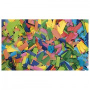 Showtec Multicolor Confetti 55x17mm slowfall 1kg Flameproof