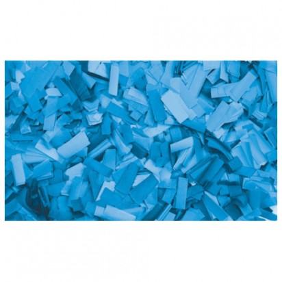 Showtec Light blue Confetti 55x17mm slowfall 1kg Flameproof