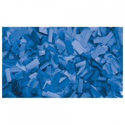 Showtec Blue Confetti 55x17mm slowfall 1kg Flameproof