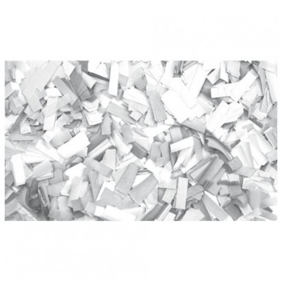 Showtec White Confetti 55x17mm slowfall 1kg Flameproof