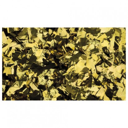 Showtec Gold metallic Confetti 55x17mmslowfall 1kg Flameproof