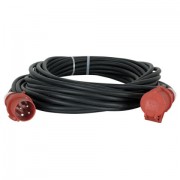 Showtec Motorcable 20mtr red CEE 4p