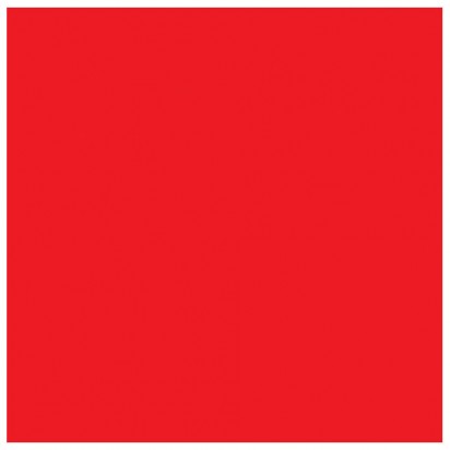 Showtec Deko molton 3mtr wide, 60mtr roll Red 160gm2