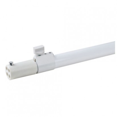 Showtec Telescopic upright 2-way 180(h)-->300(h)cm - white