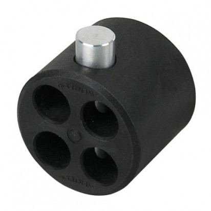 Showtec 4-way Connector replacement kit 47,5mm diameter black