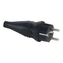 Showtec Rubber Schucko Connector Male 230V