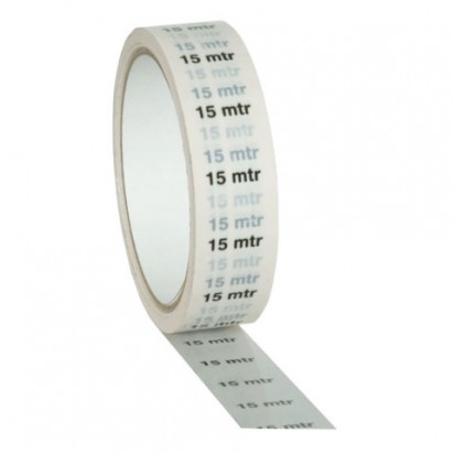 Showtec Markertape 15mtr white 25mm, length 33mtr