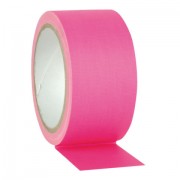 Showtec Gaffa tape Neon Pink 25mtr 50mm