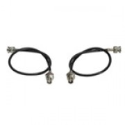 Sennheiser AM 2 Set for mounting BNC antenna connectors on the front of rack (GA 3 required)